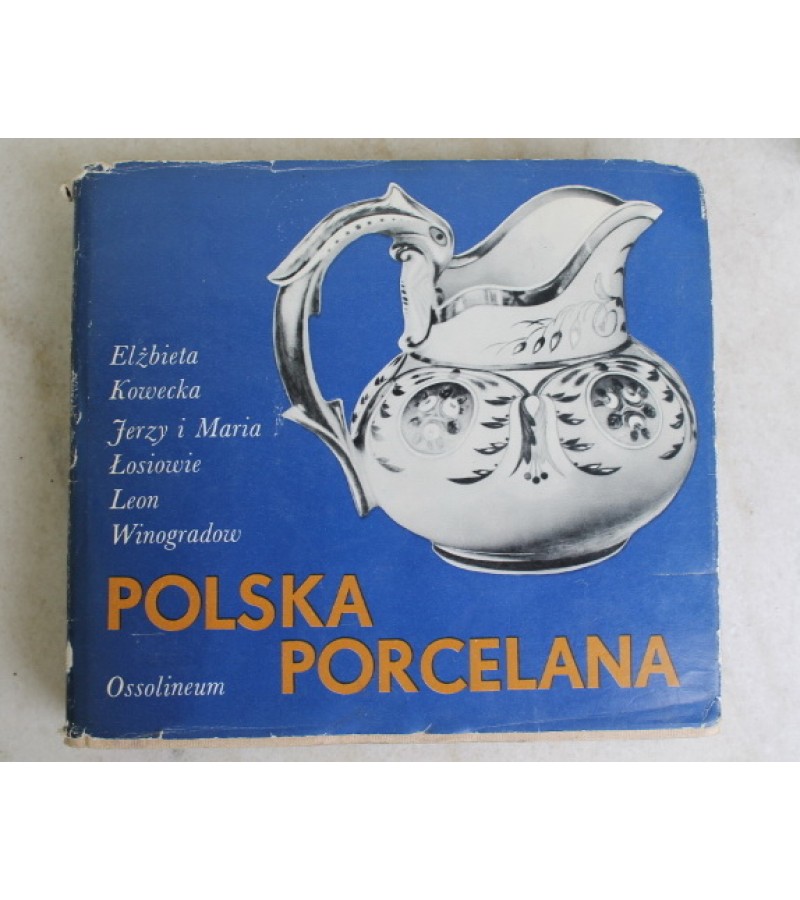 Knyga POLSKA PORCELANA. 1975 m. 210 psl. su iliustracijomis. Kaina 28 