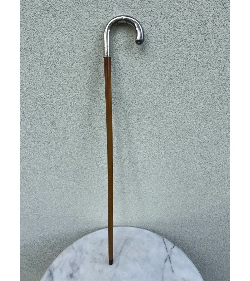 Lazda, lazdelė antikvarinė, sidabrine rankena, prabuota. 1924 m. Kaina 143