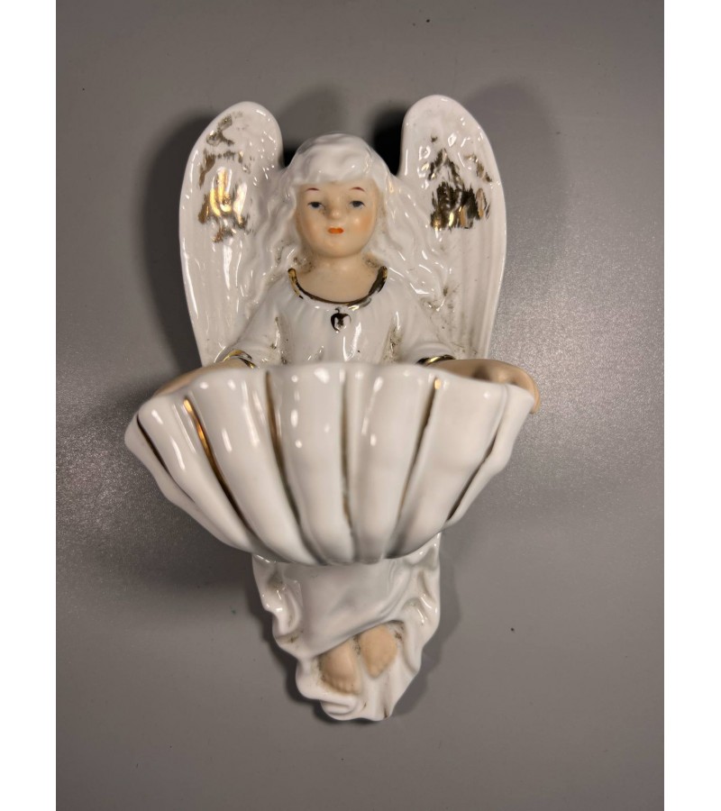 Lakunka (šventinto vandens indas) porcelianinė, antikvarinė. Kaina 53 Lakunka (šventinto vandens indas) porcelianinė, antikvarinė. Kaina 53