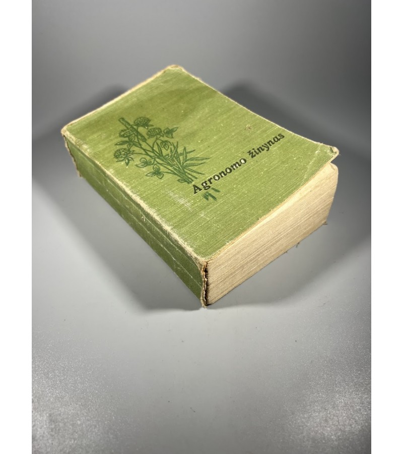 Knyga Agronomo žinynas. 1959 m. Kaina 12