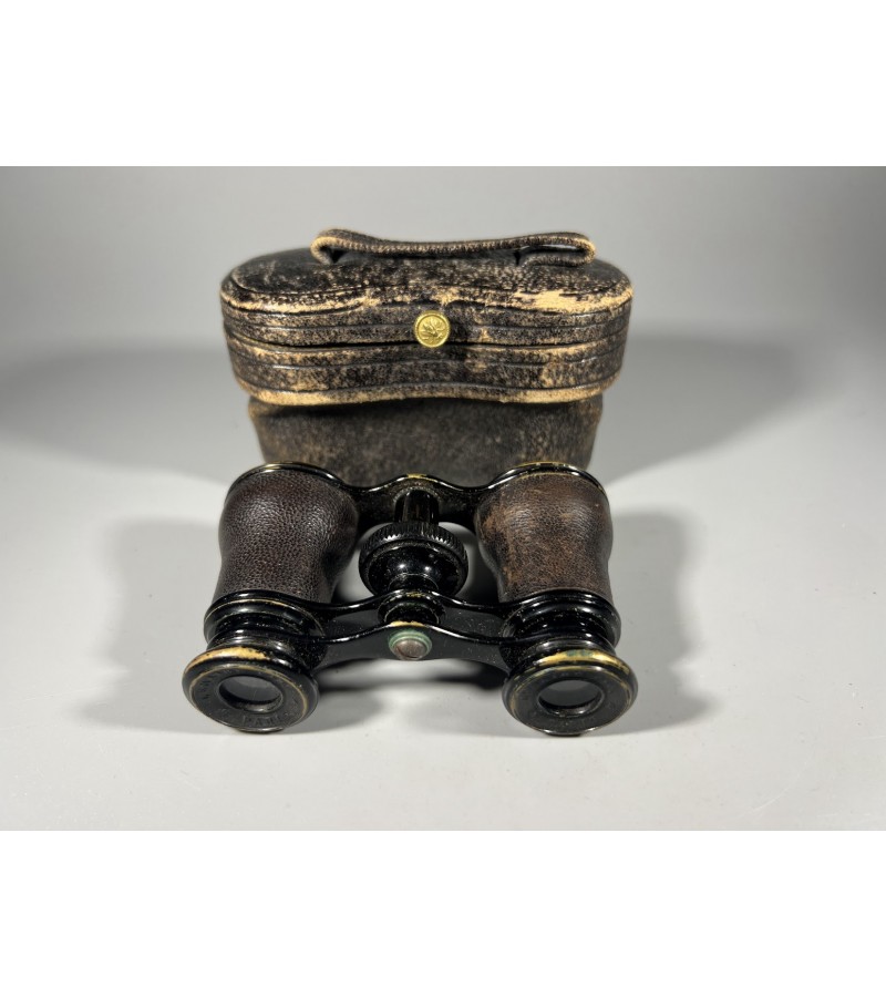 Žiūronai Lemaire Fabt Paris, antikvariniai, prancūziški, teatriniai, originaliame dėkle. 1880–1890 m. Kaina 52