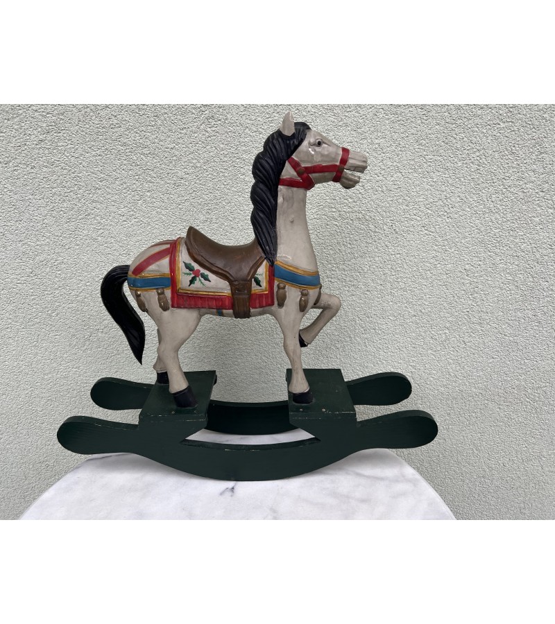 Arkliukas medinis, tapytas, vokiškas. Kaina 168