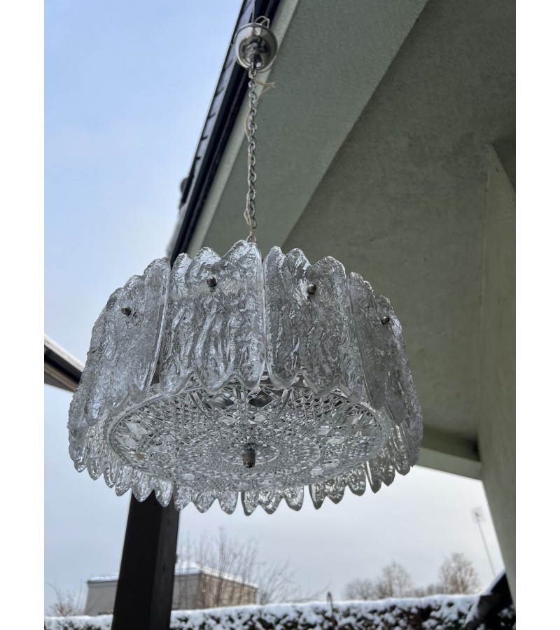 Šviestuvas Mid-Century modern stiliaus, CARL FAGERLUND, lubinis šviestuvas, Orrefors. Kaina 178