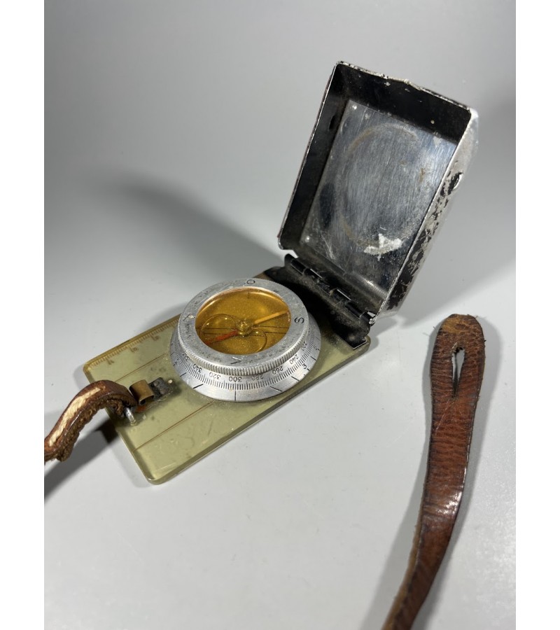 Kompasas antikvarinis, karinis SILVA M 39. 1930-1940 m. Veikiantis. Kaina 43