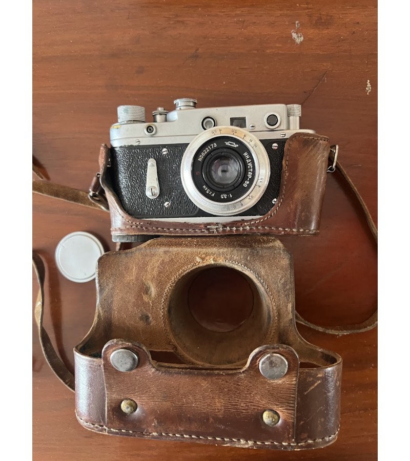 Fotoaparatas Zorki-2S (Зоркий-2С), sovietinis, tarybinių laikų, 1955–1960 m. Kaina 48