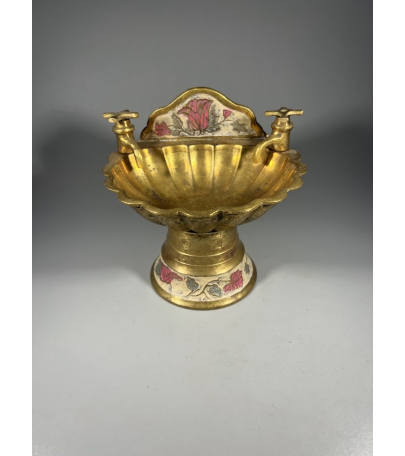 Muilinė, žalvarinė kriauklė vintažinė. Kaina 33