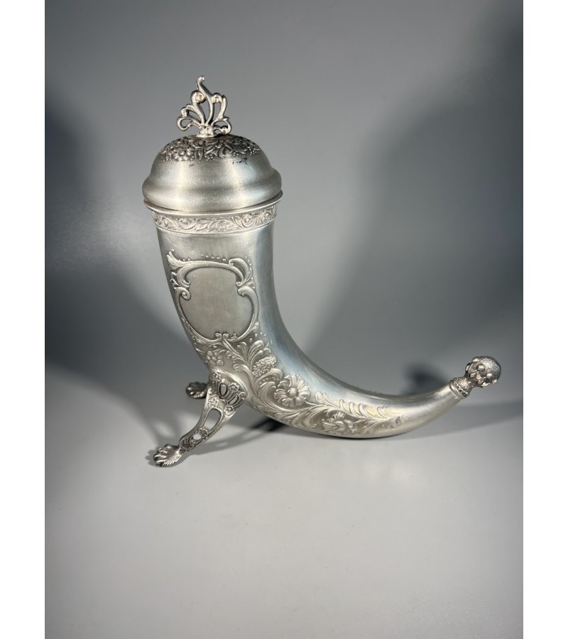 Geriamasis ragas vikingų, pagamintas iš alavo, norvegiškas. Kaina 63