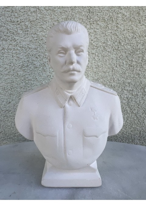 Biustas Stalino, gipsinis. Kaina 88