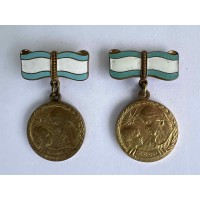 Medalis sovietinis, tarybinių laikų Motinystės II laipsnio, Медаль Материнства, USSR, Medal of Maternity, Level II. 2 vnt. Kaina po 28