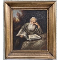 Paveikslas Atsiskyrėlis. Drobė, aliejus. Kaina 56