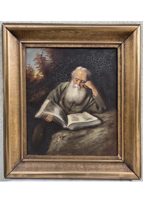 Paveikslas Atsiskyrėlis. Drobė, aliejus. Kaina 56
