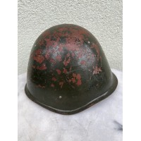 Šalmas karinis, tarybinis, sovietinių laikų, plieninis, kariuomenės. SSH-60. Kaina 48
