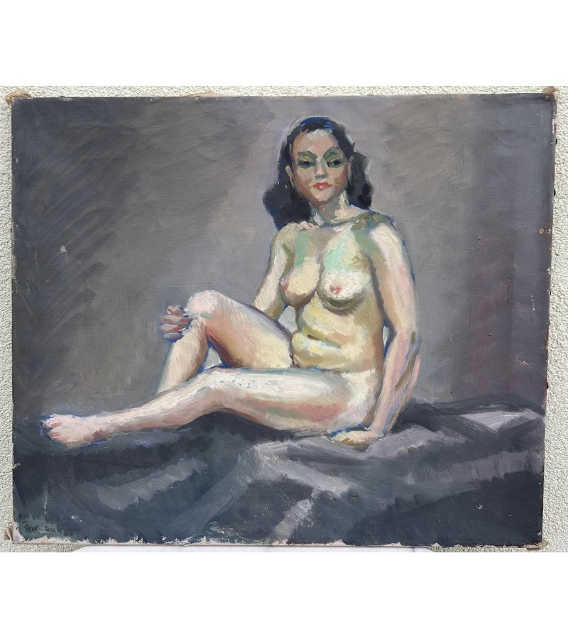 Paveikslas Nuoga moteris. Drobė, aliejus. Åke Brovik (Sweden, 1911-1988). Kaina 138