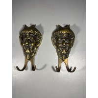 Kabykla Velnias, žalvarinė, bronzinė. Tvirta. 2 vnt. Kaina po 27