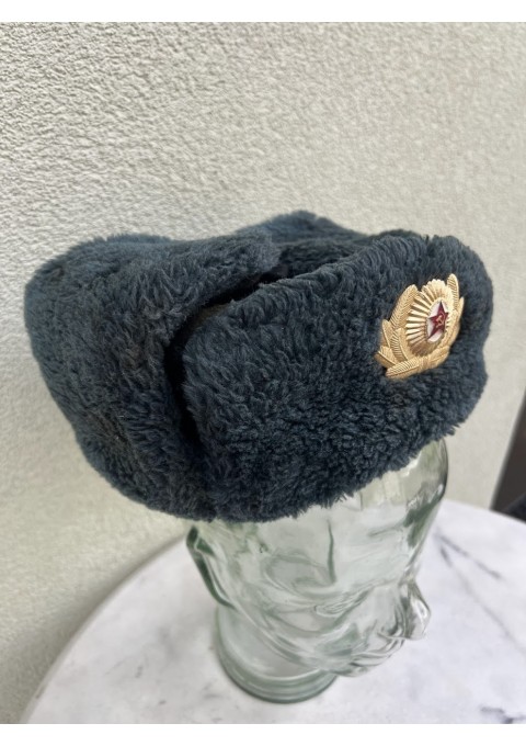 Kepurė. ušanka, ushanka, žieminė kariška sovietinė, tarybinių laikų. Dydis 58. Kaina 33