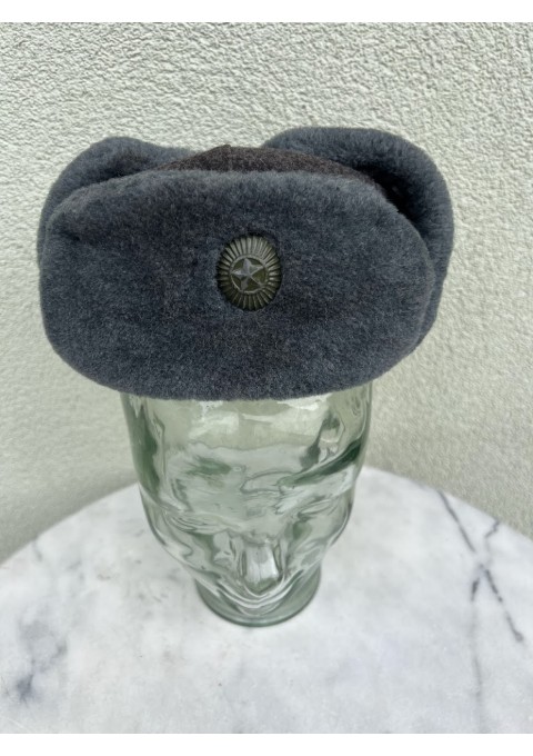 Kepurė. ušanka, ushanka, žieminė kariška sovietinė, tarybinių laikų. Dydis 56. Kaina 33