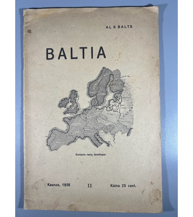 Knyga Baltia, 1938 m. Kaina 28
