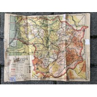 Žemėlapis Lietuva, Lietuvos žemėlapis, antikvarinis, tarpukario laikų. 1930 m. Kaina 26