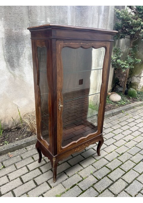 Vitrina, spintelė, indauja antikvarinė, Art Nouveau, Secesijos stiliaus. 1900–1920 m. Kaina 368