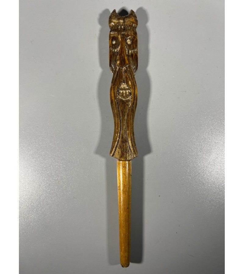 Tušinukas drožinėtas velnias, lietuvių liaudies menas. Kaina 28