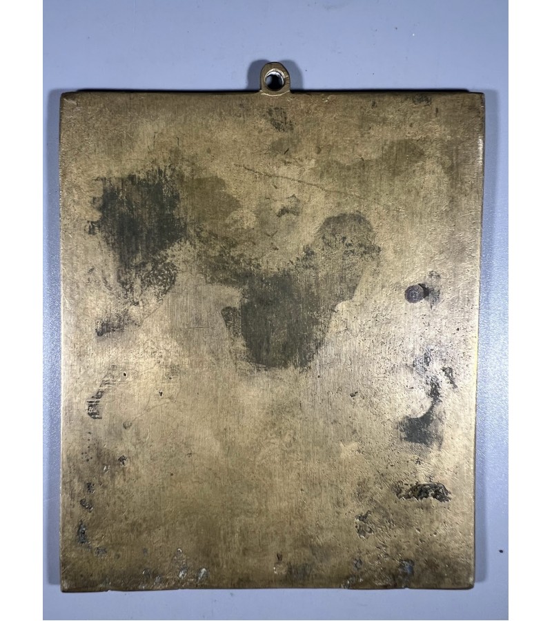 Ikona, plaketė Šventasis pranašas Elijas vežime, antikvarinė, stačiatikių, krikščionių ortodoksų, pravoslavų, puošta mėlyna emale. Kaina 211 Ikona, plaketė Šventasis pranašas Elijas vežime, antikvarinė, stačiatikių, krikščionių ortodoksų, pravoslavų, puošta mėlyna emale. Kaina 211