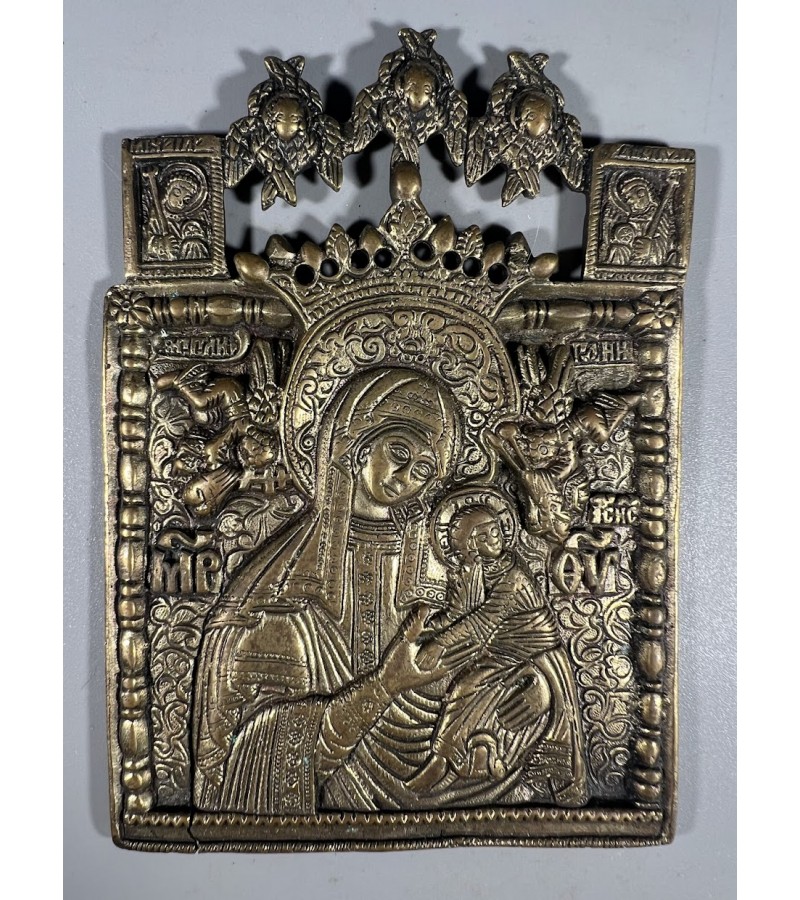 Ikona, plaketė Dievo Motinos Amžinoji Pagalba antikvarinė, stačiatikių, krikščionių ortodoksų, pravoslavų. Kaina 187 Ikona, plaketė Dievo Motinos Amžinoji Pagalba antikvarinė, stačiatikių, krikščionių ortodoksų, pravoslavų. Kaina 187