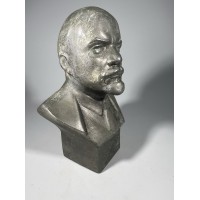 Biustas Lenin, ск. Геворкян, sk. Gevorkianas, metalinis, sovietinis, tarybinių laikų, 1950 m. Kaina 58