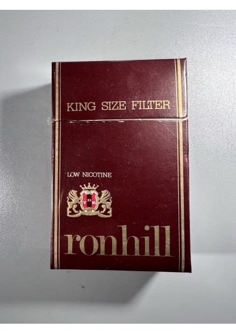 Cigaretės Ronhill, kolekcinės. Rovinjo tabako fabrikas, Tvornica Duhana Rovinj – TDR, Kroatijoje. 1979 m. Nenaudota. Kaina 23