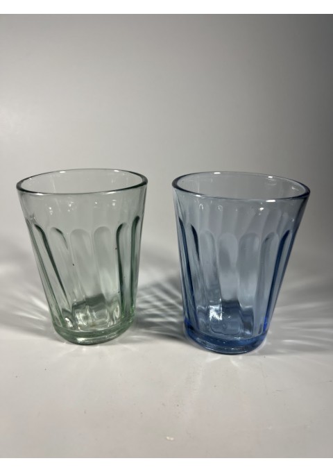 Stiklinės, stiklinė Lafitnik, šimtagramė, sovietinė, tarybinių laikų. Talpa 100 ml. 1960 m. 2 vnt. Kaina po 8