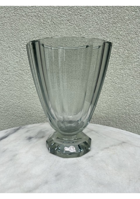Vaza meninio stiklo, Asta Stromberg Swedish Mid Century Style Art Glass Vase. Svoris 4 kg. Kaina 43