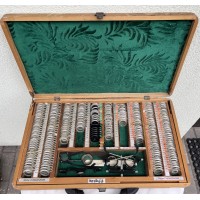 Oftalmologo, optometristo rinkinys, komplektas, sovietinis, tarybinių laikų. Kaina 168