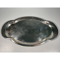 Padėklas sidabruotas, nedidelis, Nysilver. Kaina 16