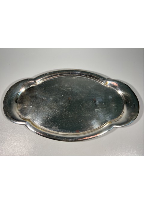 Padėklas sidabruotas, nedidelis, Nysilver. Kaina 16