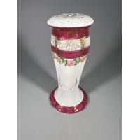 Pipirinė, druskinė, prieskoninė porcelianinė, vintažinė. Aukštis 14 cm. Kaina 18