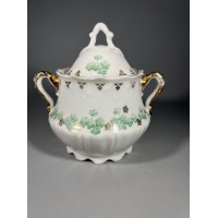 Cukrinė antikvarinė, porcelianinė, vokiška C.T., C. Tielsch & Co. 1878-1899 m. Kaina 26