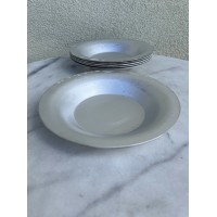 Lėkštė, dubenėlis aliuminė, sovietinė, tarybinių laikų. Nenaudota. 6 vnt. Kaina po 13