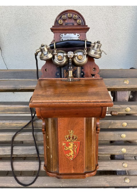 Telefonas antikvarinis, sieninis, 1908 m. Kaina 683