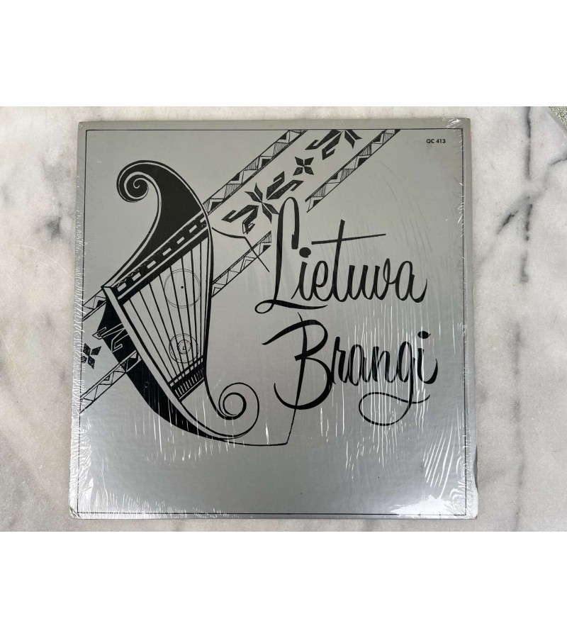 Plokštelė vinilinė LP lietuvių išeivijos Lietuva Brangi (Dainos Iš Lietuvos). Išleido Alfa Radio, 672 Landsdowne Ave., Toronto 4, Ont. Canada. 1967 m. Kaina 23