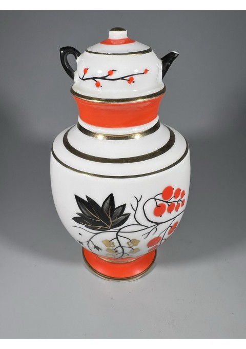 Samovaras porcelianinis LFZ, sovietinis, tarybinių laikų skirtas eksportui. Kaina 42