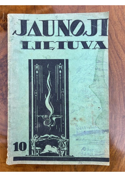 Žurnalas Jaunoji Lietuva. 1936 m. Kaina 7