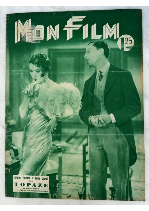Kino žurnalas MON FILM, Mano filmas, Prancūzija. 1935 m. Kaina 13