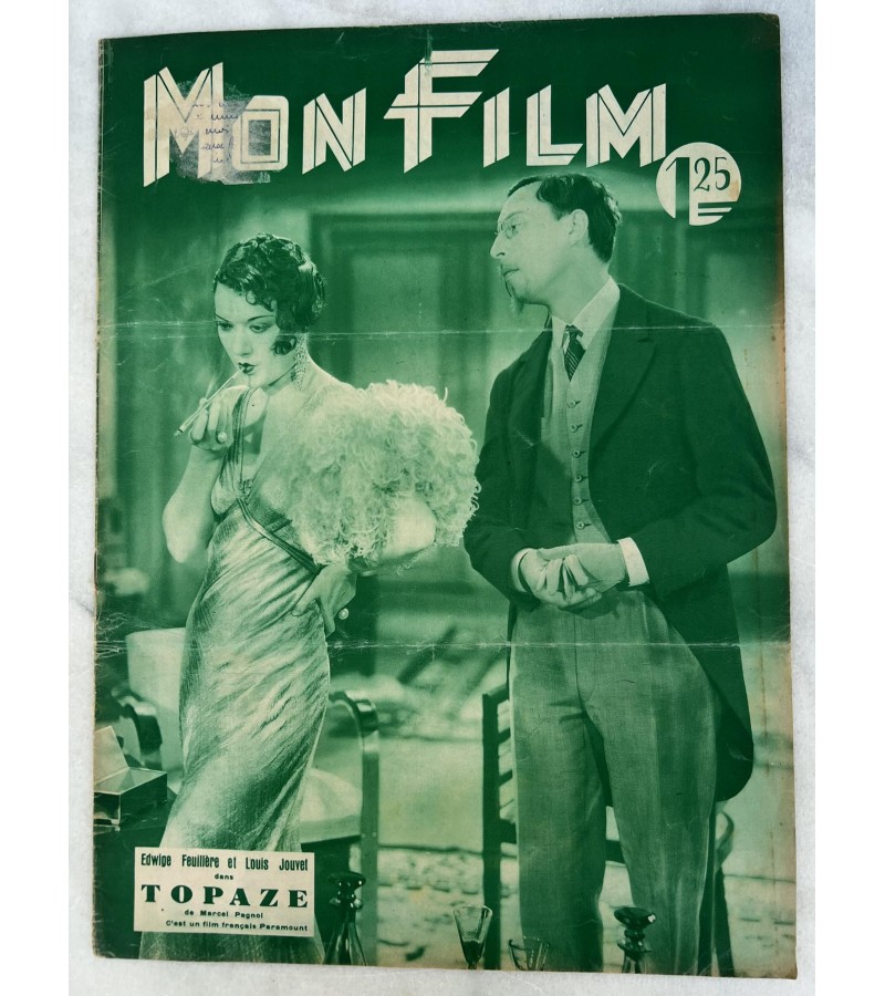 Kino žurnalas MON FILM, Mano filmas, Prancūzija. 1935 m. Kaina 13