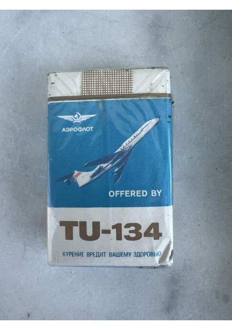 Cigaretės TU-134. Kolekcinės. Nenaudota. Tarybinių laikų. Kaina  26