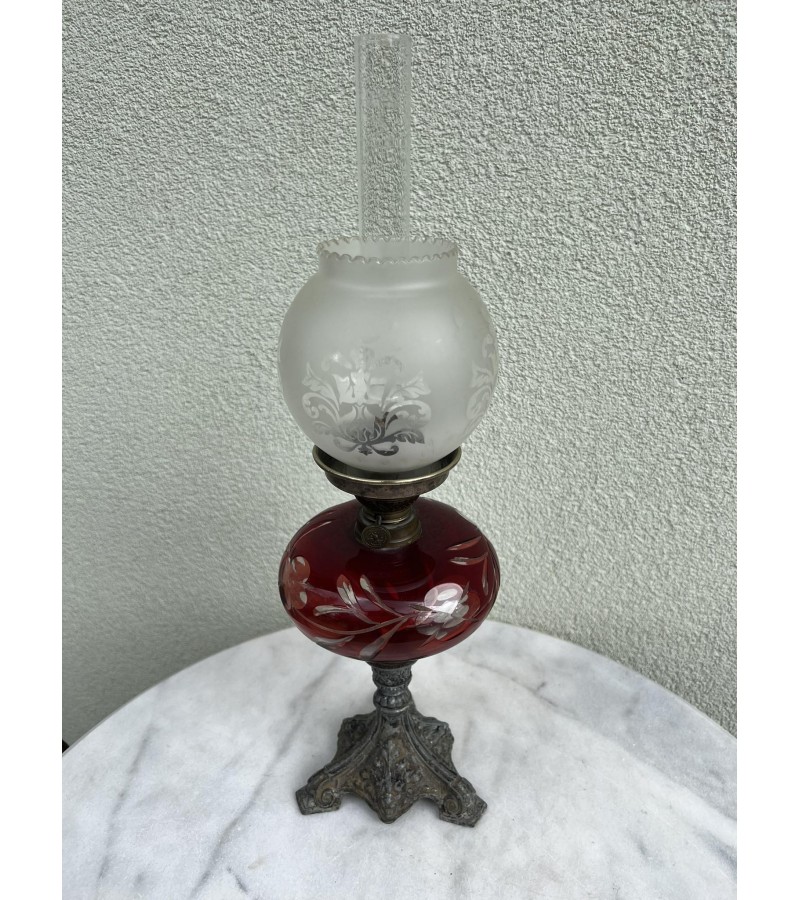 Žibalinė lempa antikvarinė. Kaina 113