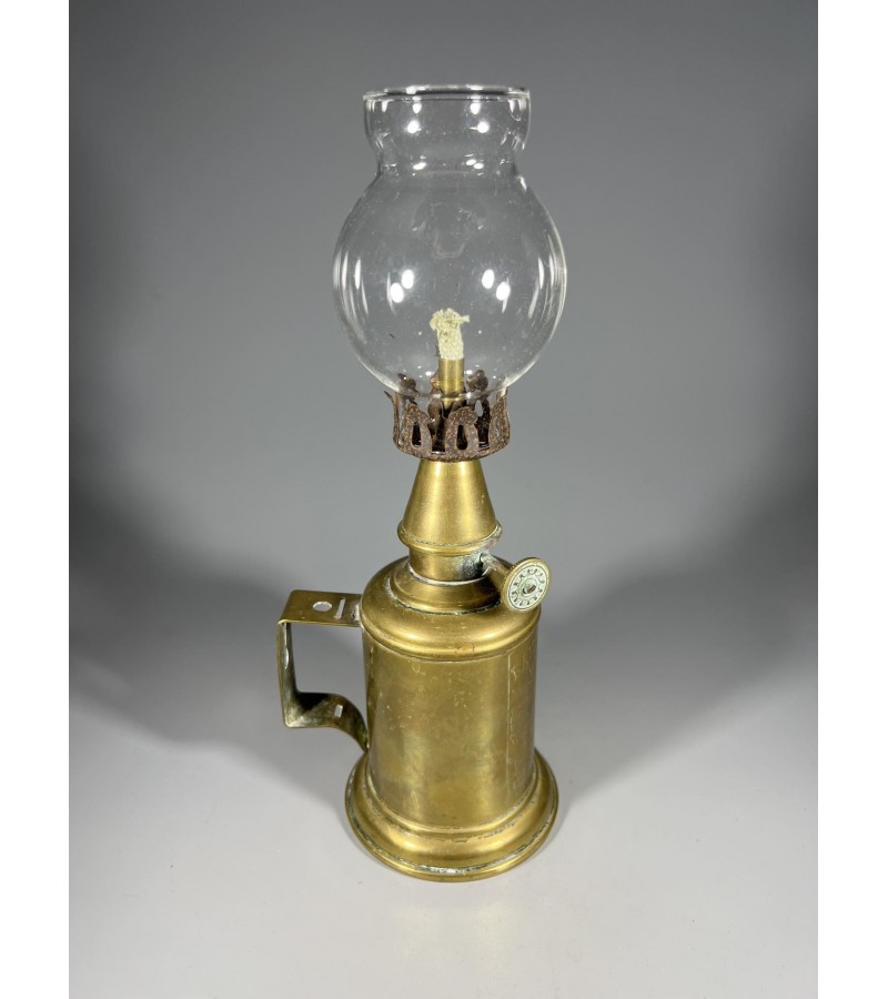 Žibalinė lempa Lampe Pigeon antikvarinė, prancūziška pastatoma, pakabinama. Kaina 53