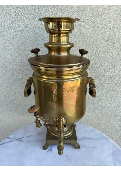 Samovaras, samovar братьев Воронцовых. Carinės Rusijos laikų. 1860 m. Kaina 228