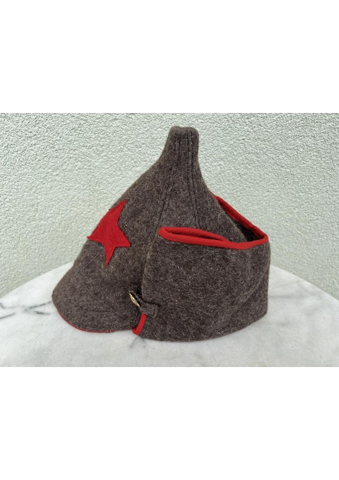 Budionovka, raudonarmiečio kepurė sovietinė. Kaina 58