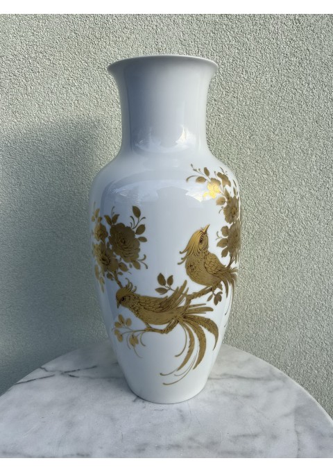 Vaza porcelianinė, didelė, vintažinė KAISER GERMANY, MELODIE DESIGN K. NOSSEK. 1970 m. Aukštis 58 cm. Kaina 228