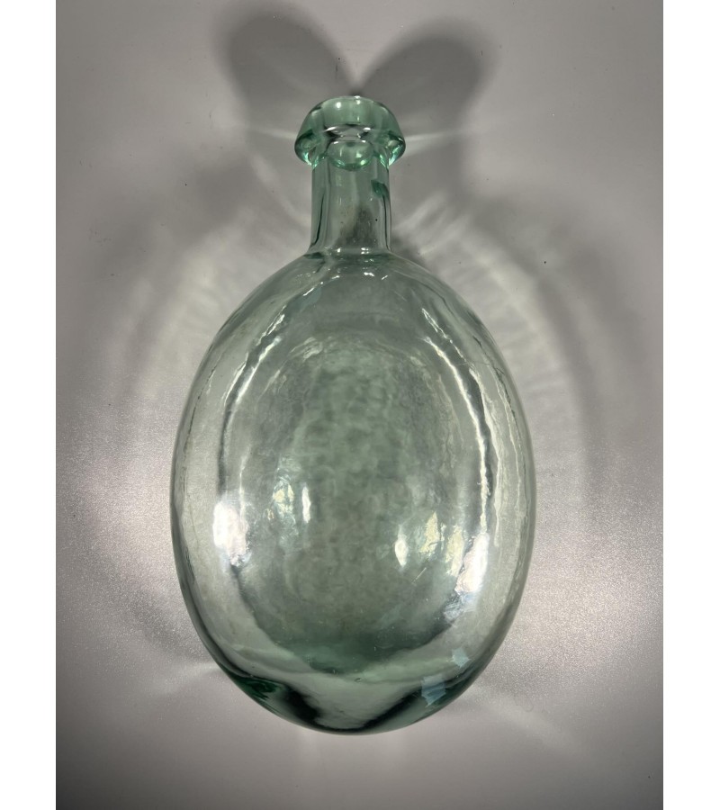 Gertuvė kariška antikvarinė, stiklinė, Rusijos imperijos laikų. Originali, netrūkus, neskilus. Aukštis 20 cm. Kaina 83
