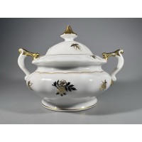 Cukrinė balto porceliano, antikvarinė, vokiška. Sorau Svea. 1920 - 1939 m. Kaina 33